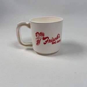 Vintage Big Boy Restaurant Cincinnati Reds Plastic Cup With Handle Character